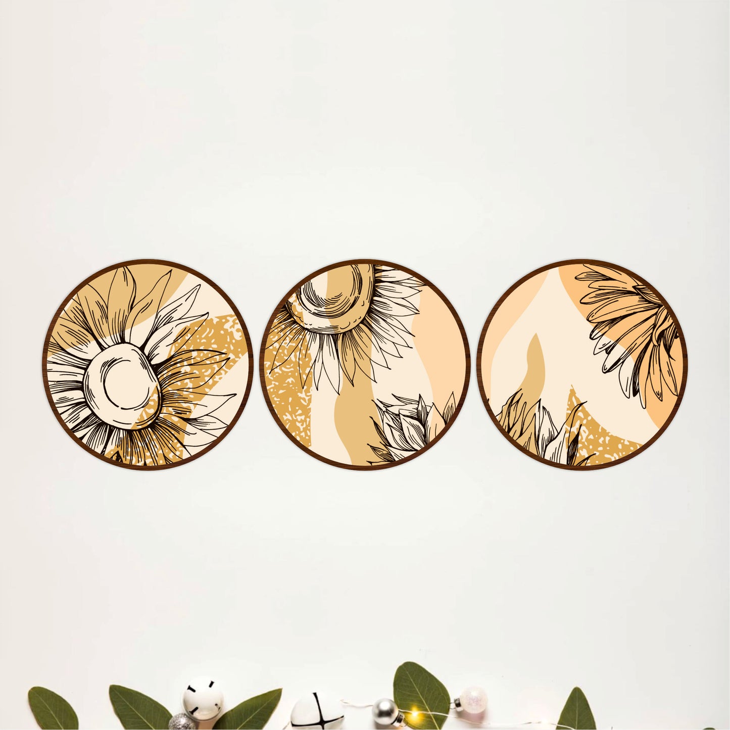 Sunflower Bloom Trio