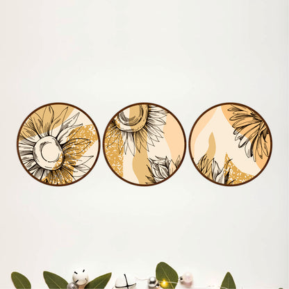 Sunflower Bloom Trio