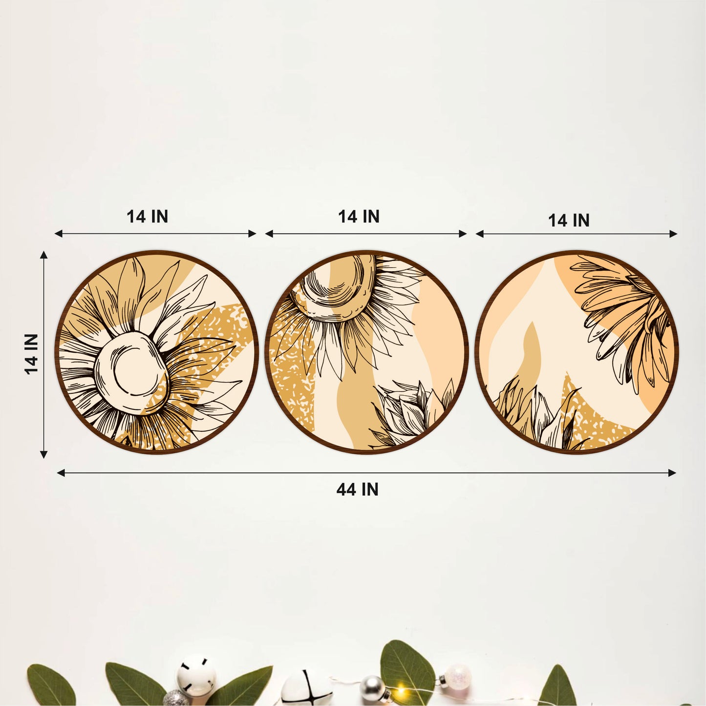 Sunflower Bloom Trio