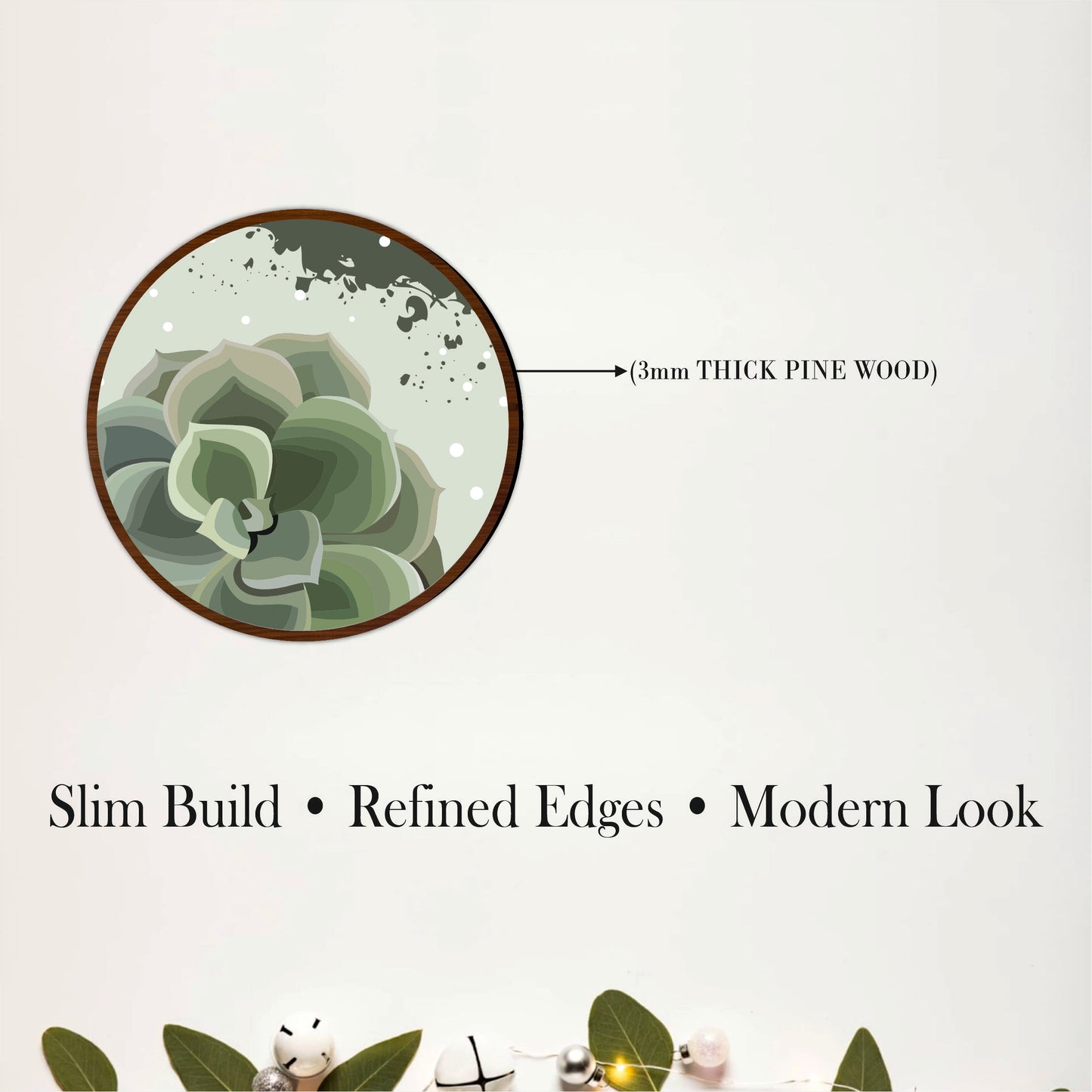 Sage Botanical Wooden Wall Art