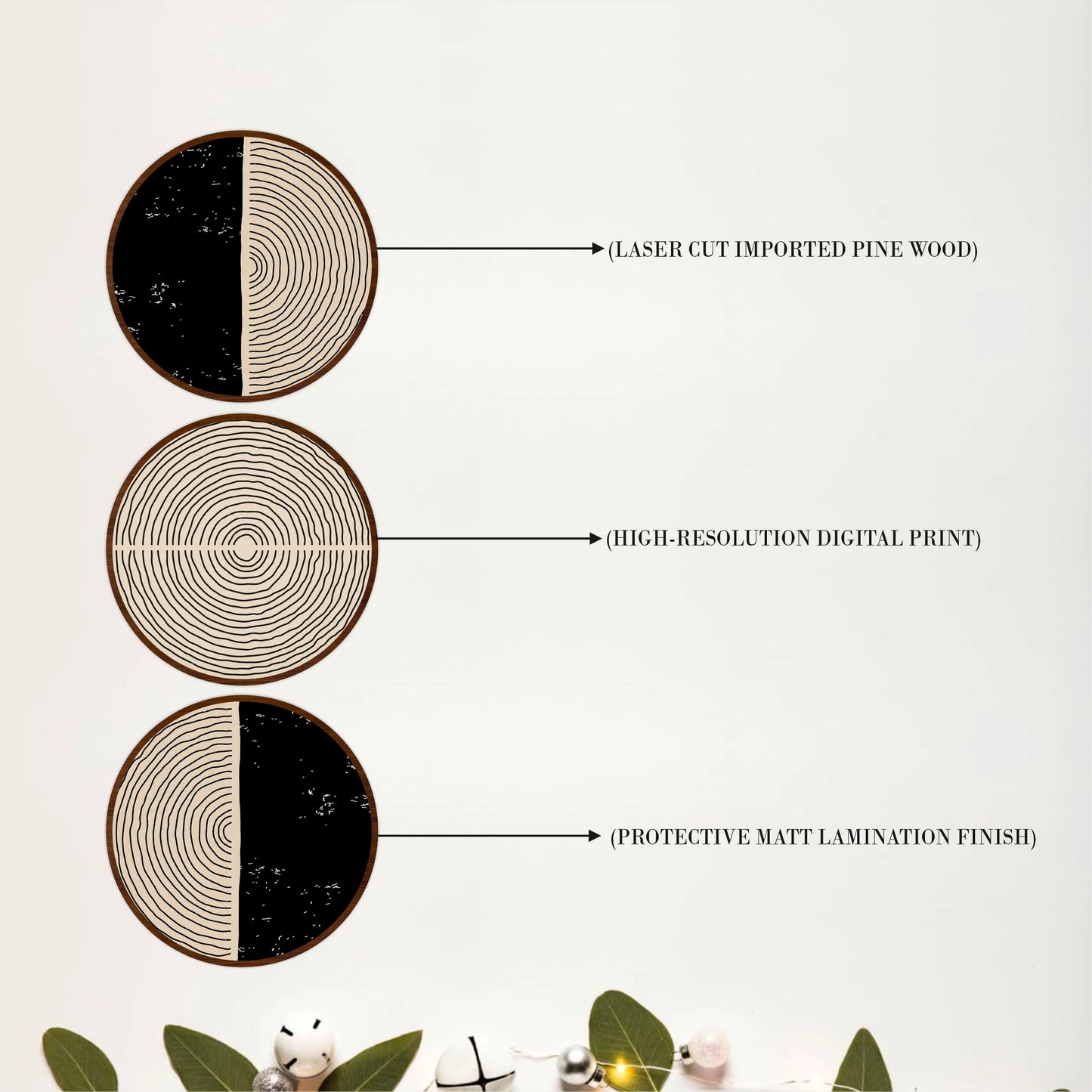 Rustic Wood Rings