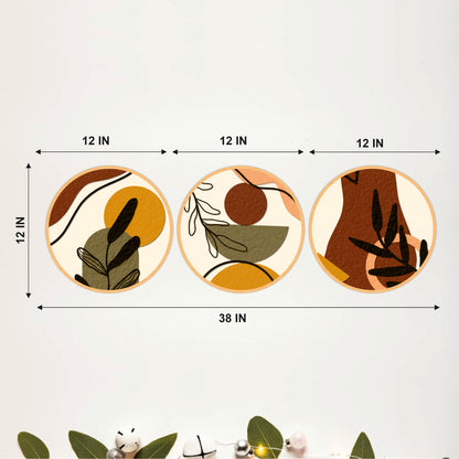 Japandi Abstract Wall Art Set