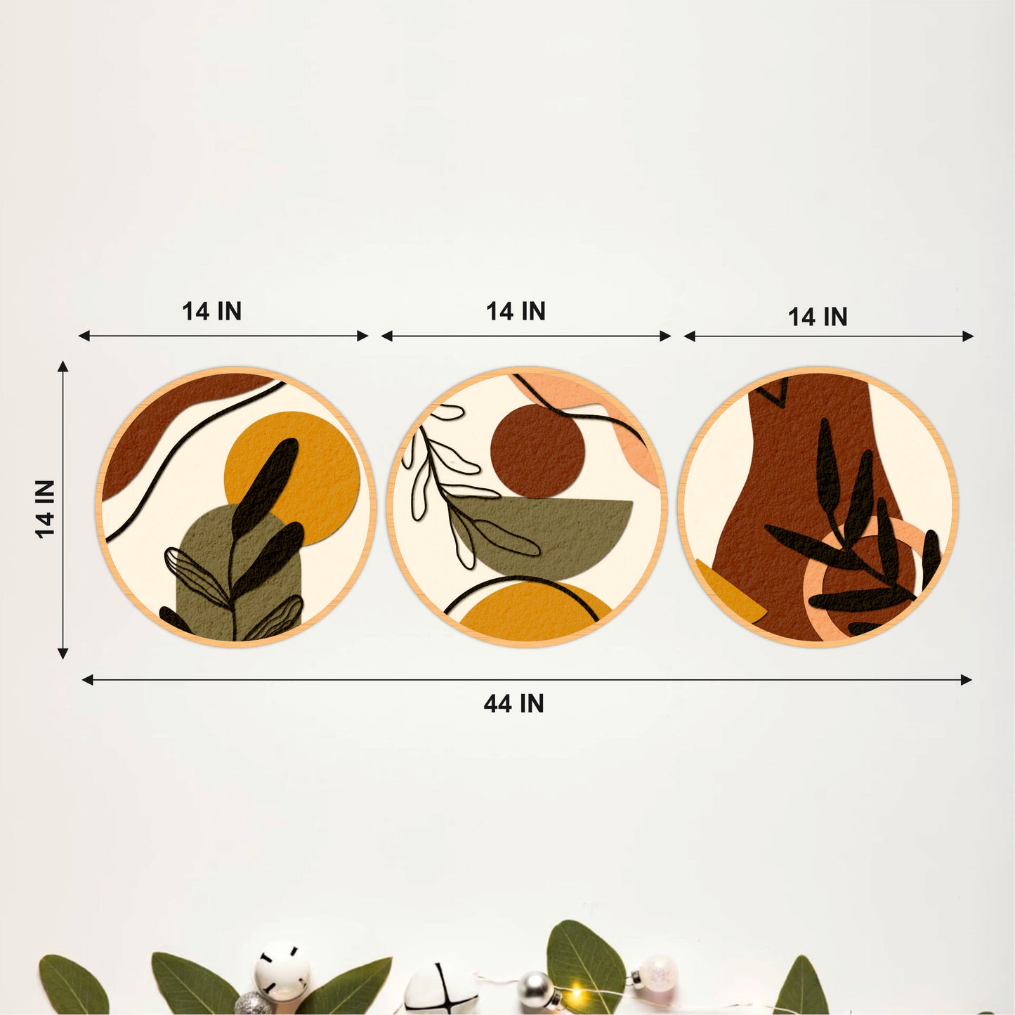 Japandi Abstract Wall Art Set