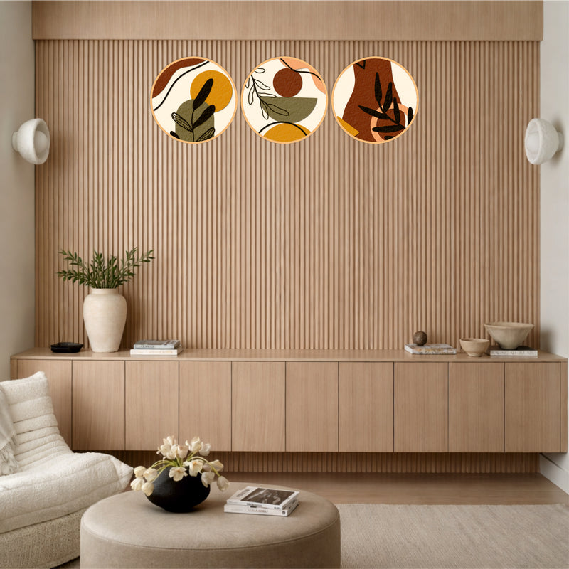 Japandi Abstract Wall Art Set