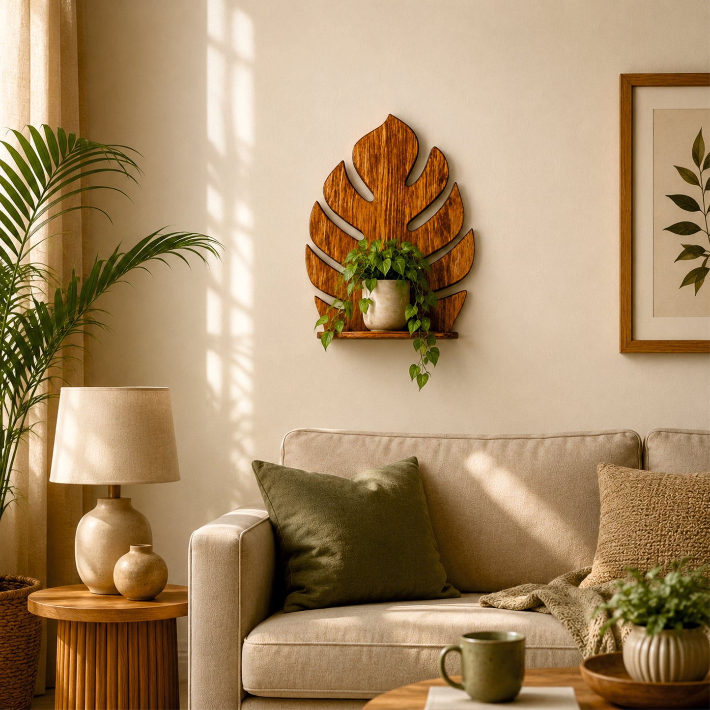 Leaf Wall Planter