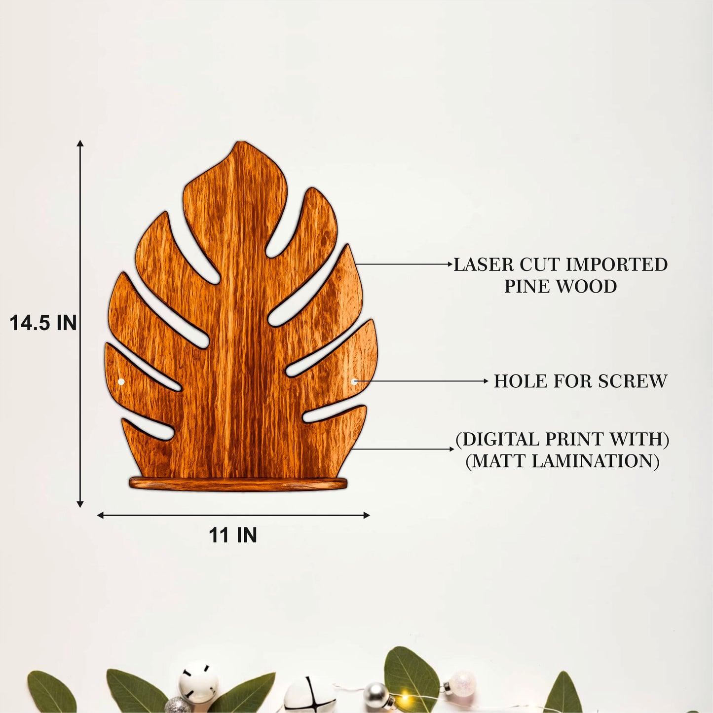 Leaf Wall Planter