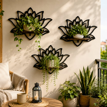 Lotus Wall Planter