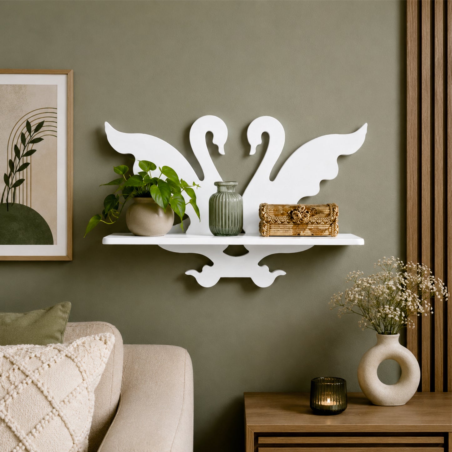 Swan Display Shelf