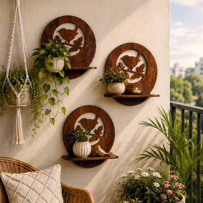 Bird Wall Shelf