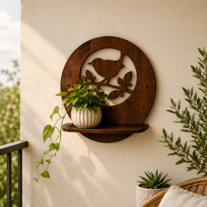 Bird Wall Shelf