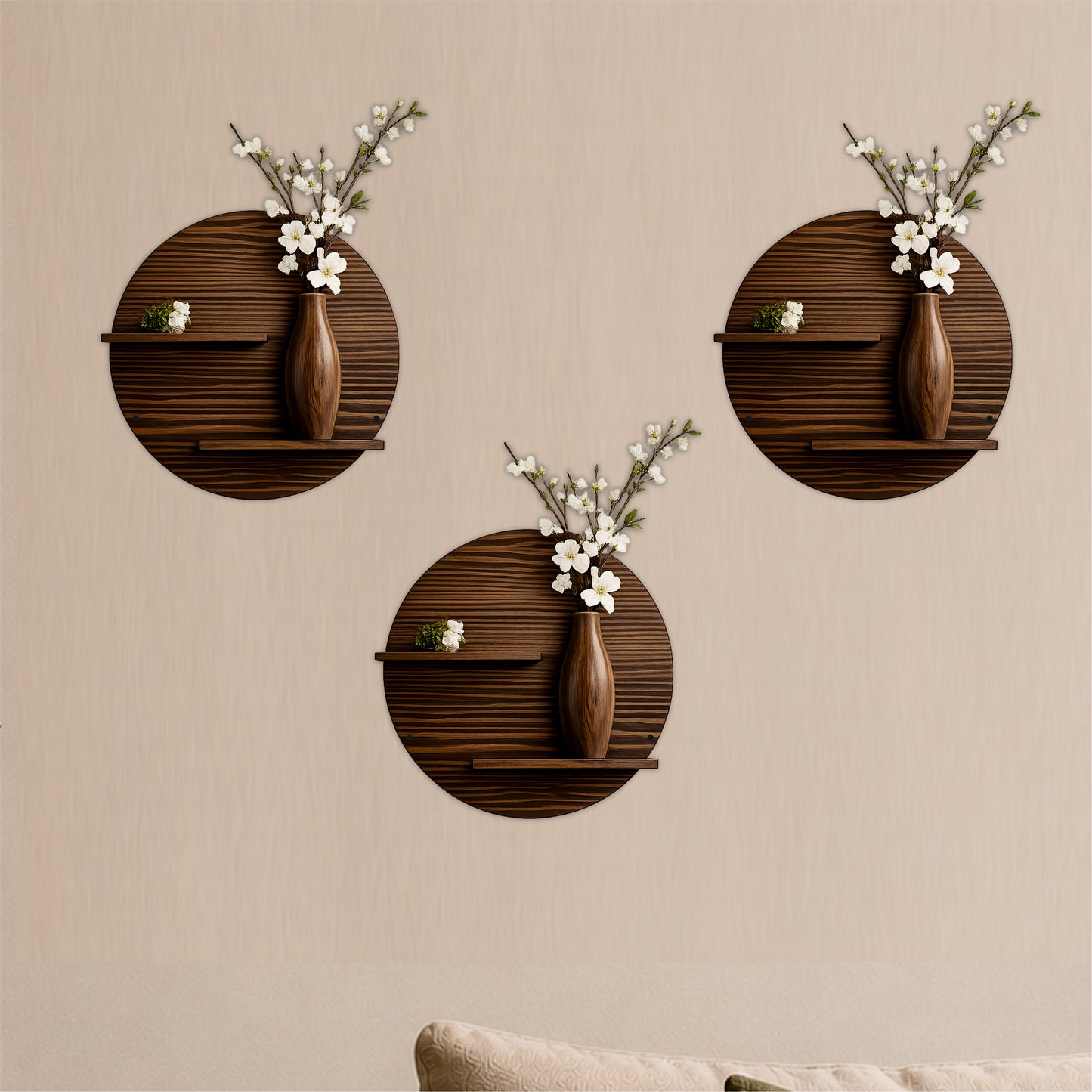 Circular Display Shelf