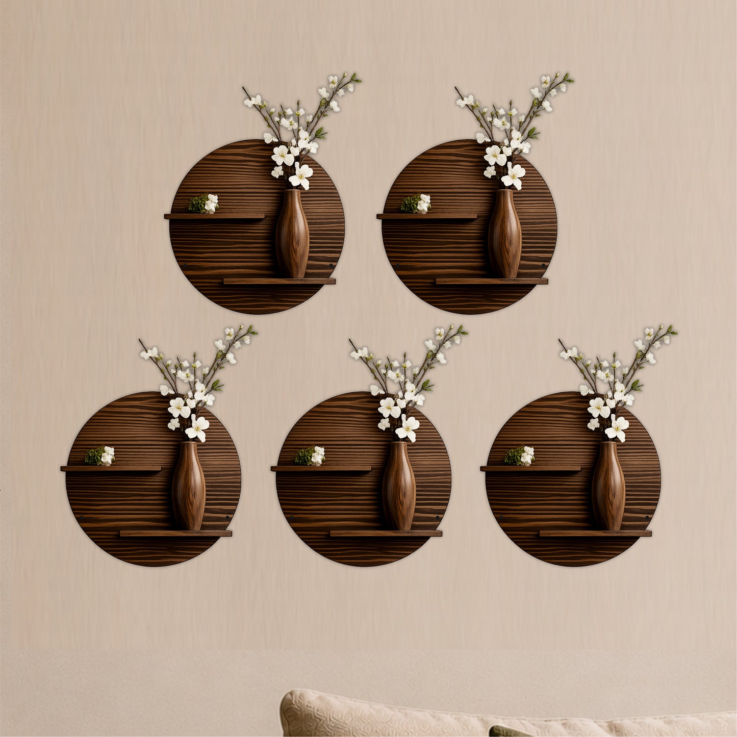 Circular Display Shelf