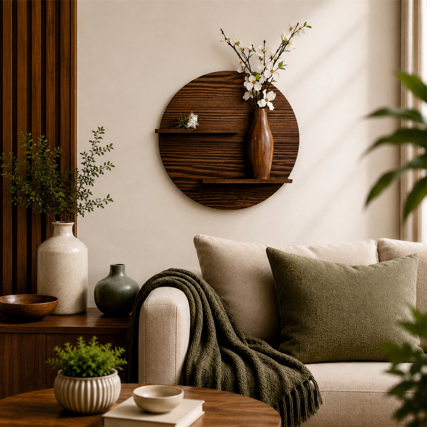 Circular Display Shelf