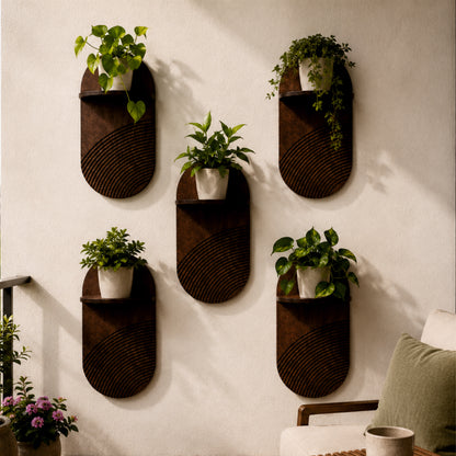 Arch Wall Mounted Wooden Planter