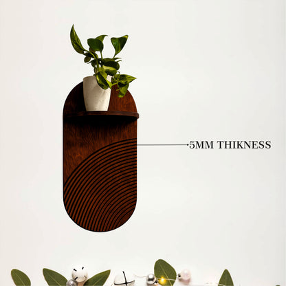 Arch Wall Mounted Wooden Planter