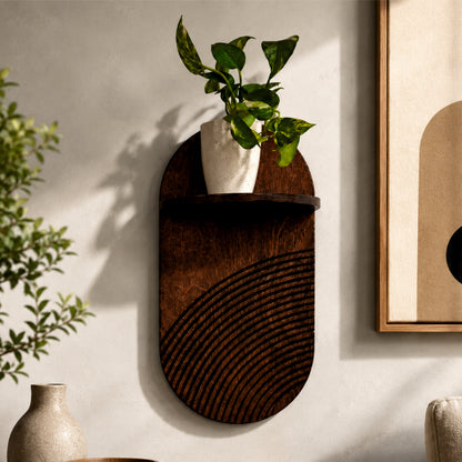 Arch Wall Mounted Wooden Planter