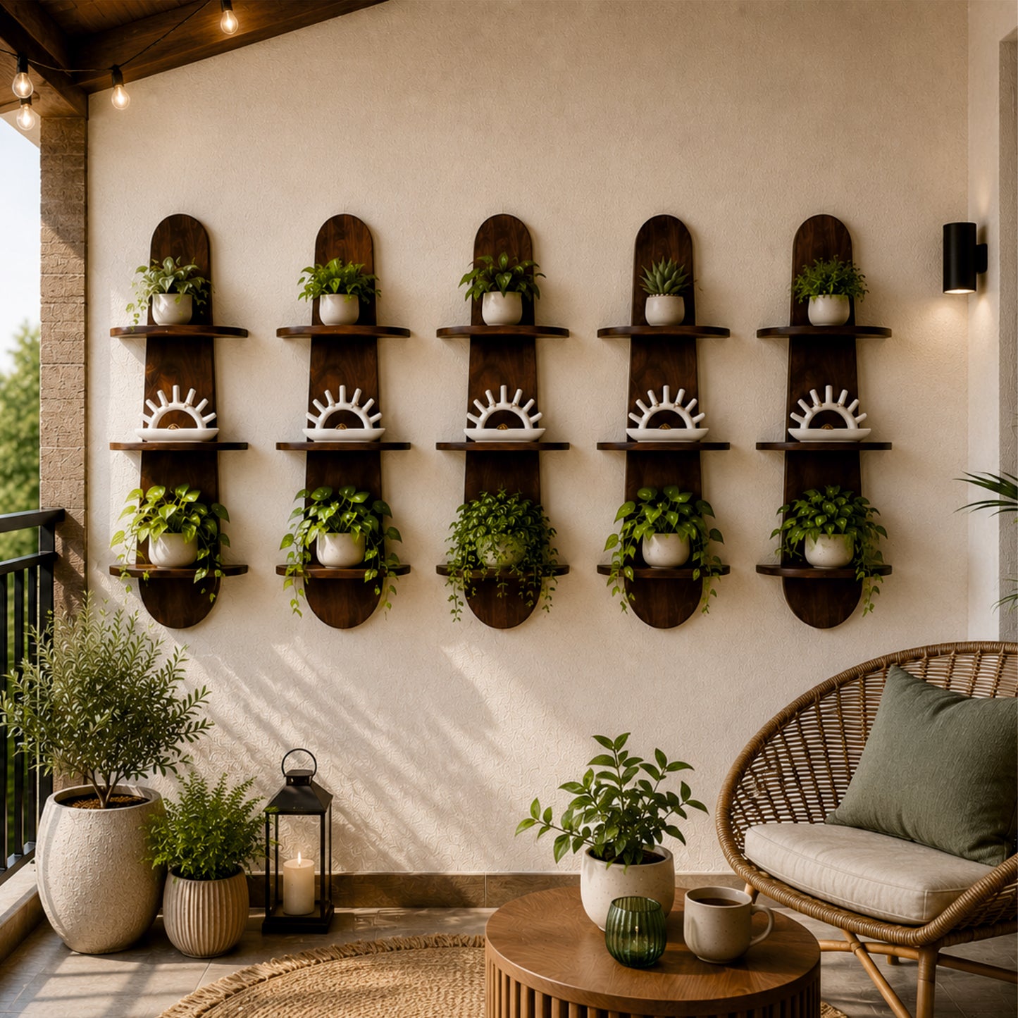 BloomArc Wall Planter