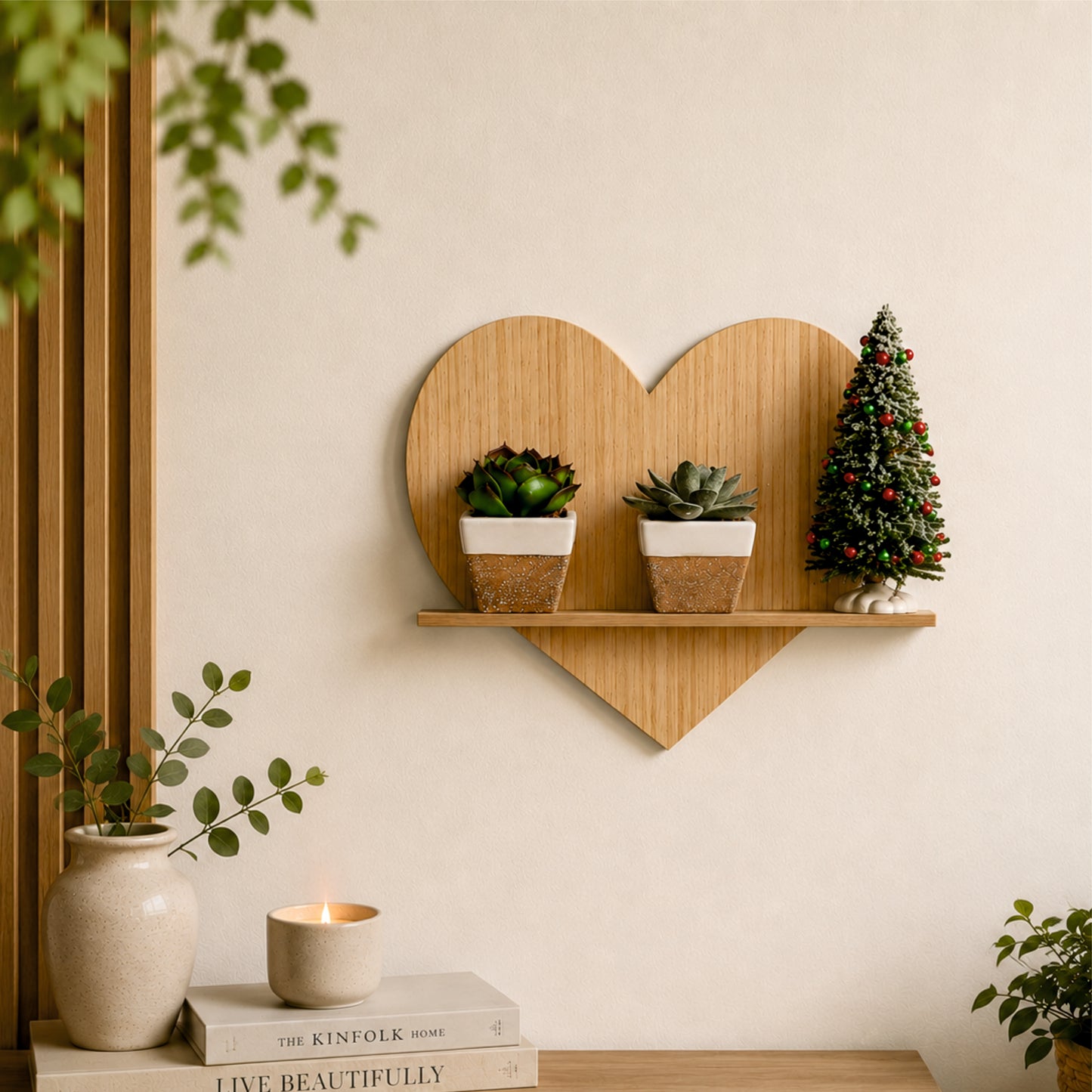 Heart Bloom Wall Planter