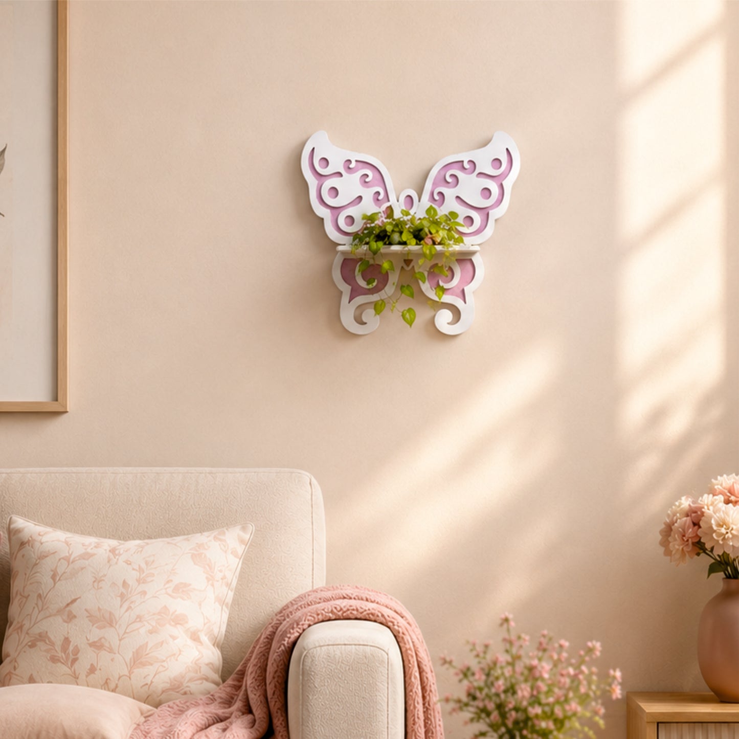 Butterfly Wing Wall Planter