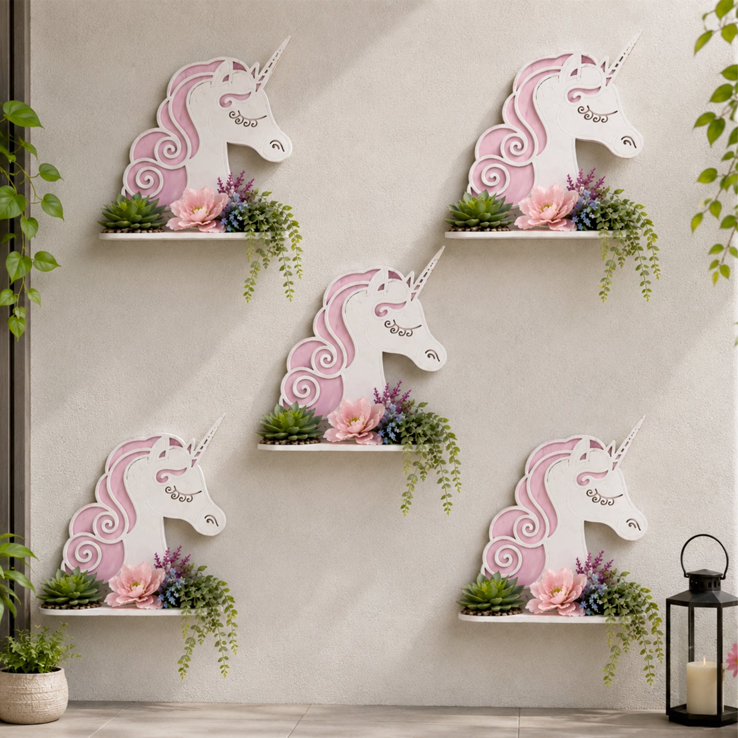 Uni-corna Wall Planter