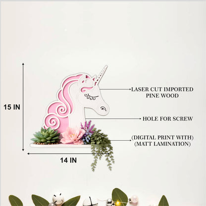 Uni-corna Wall Planter