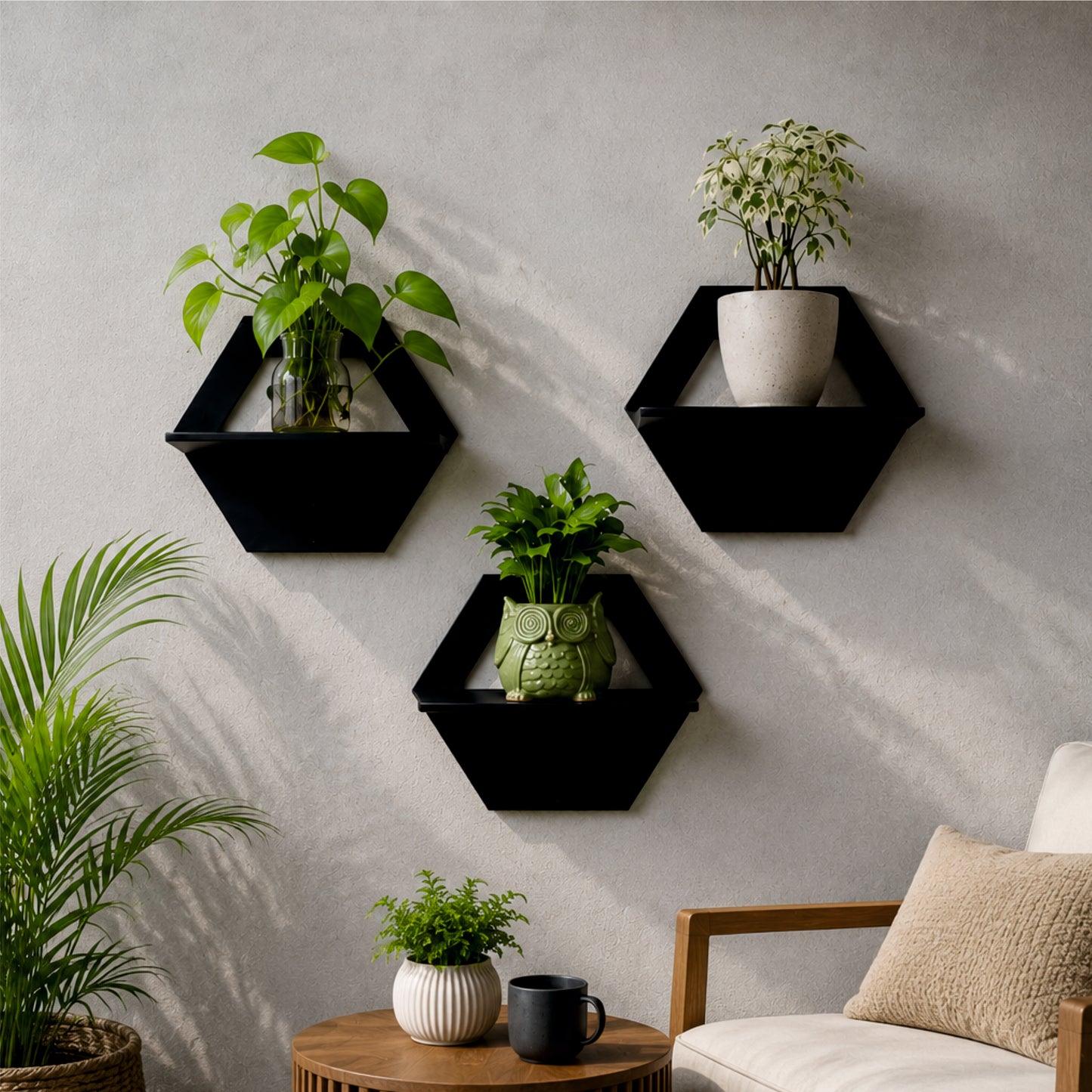 Hive Frame Wall Planter