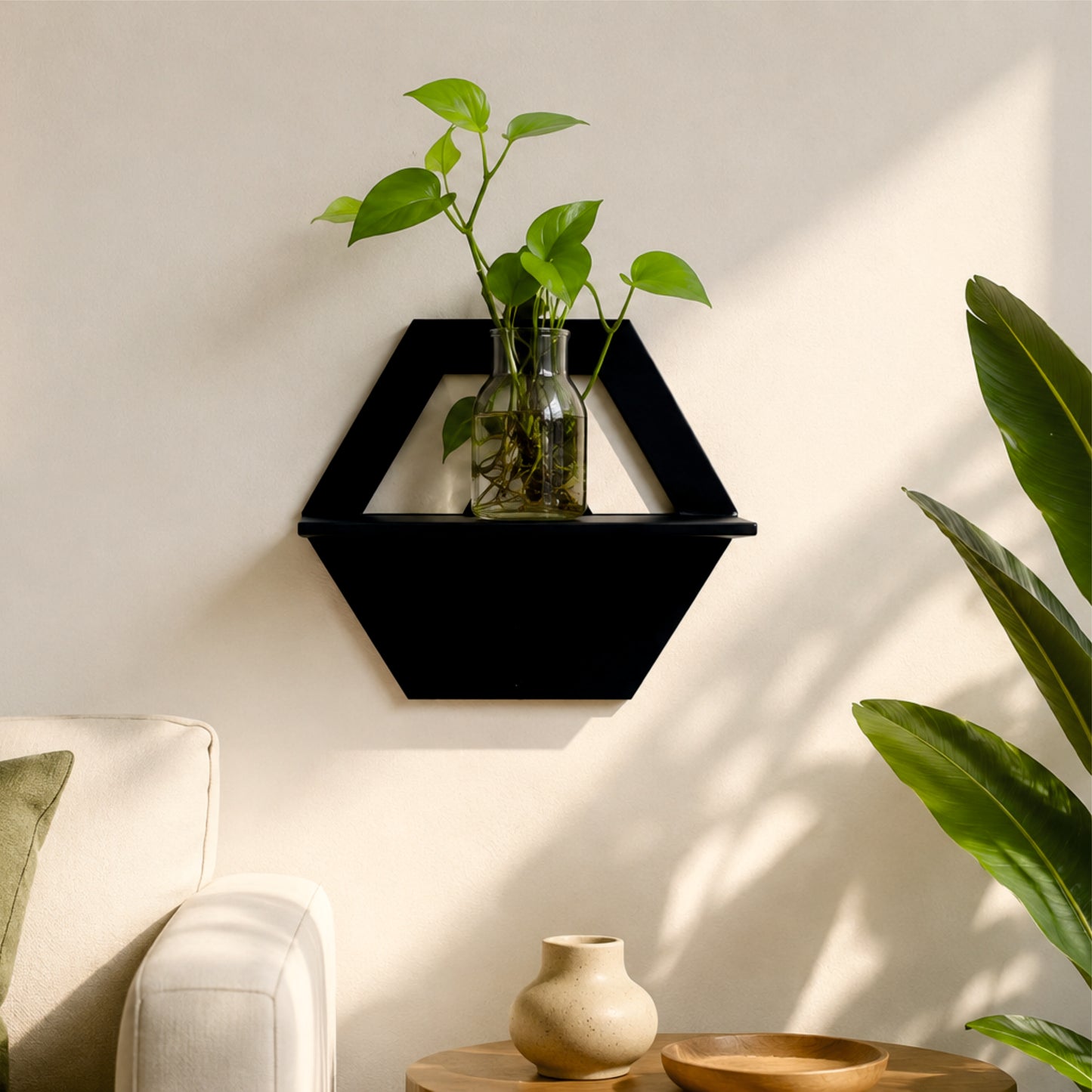 Hive Frame Wall Planter