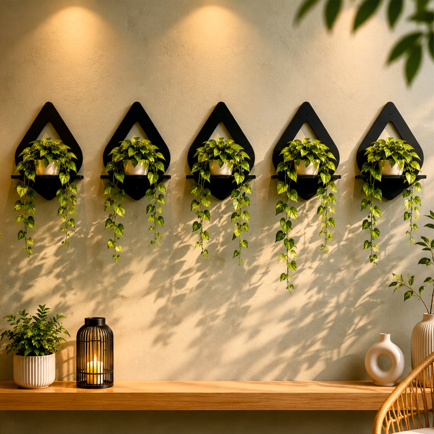 Diamond Nest Wall Planter