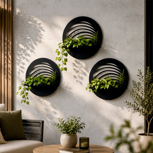 Layer Wave Wall Planter