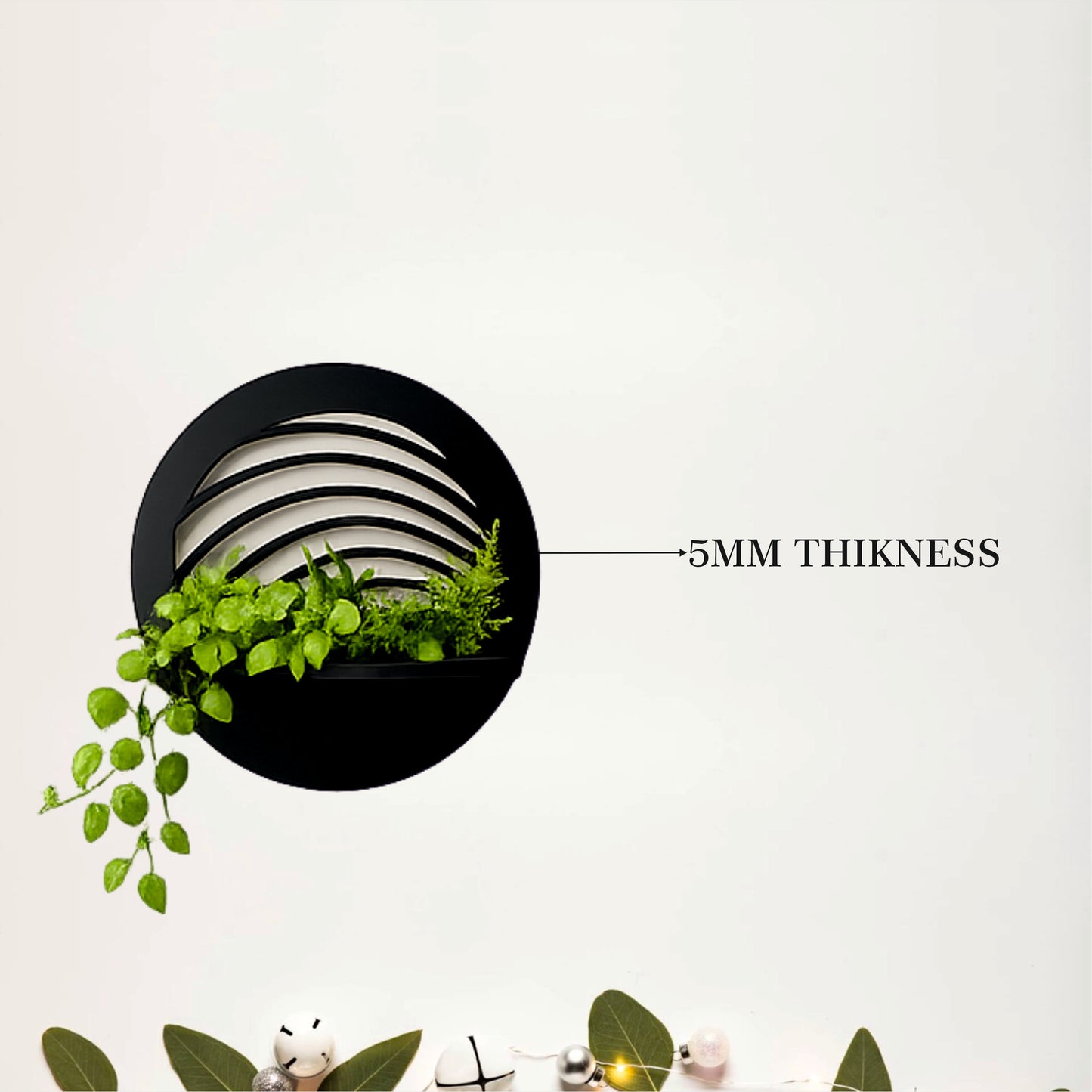 Layer Wave Wall Planter