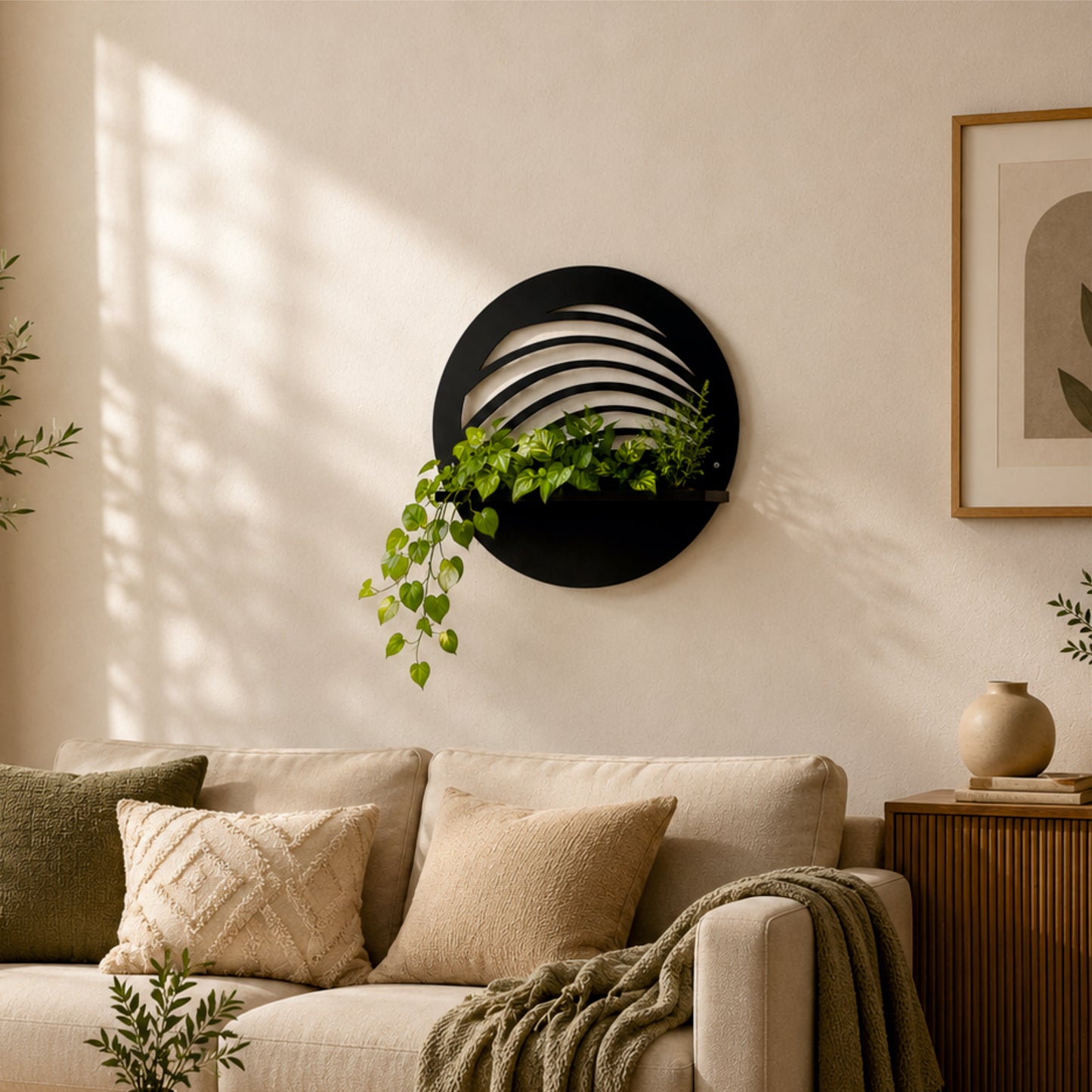 Layer Wave Wall Planter
