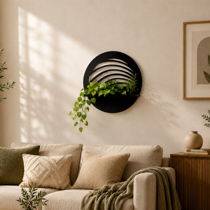 Layer Wave Wall Planter