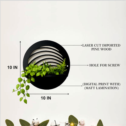 Layer Wave Wall Planter