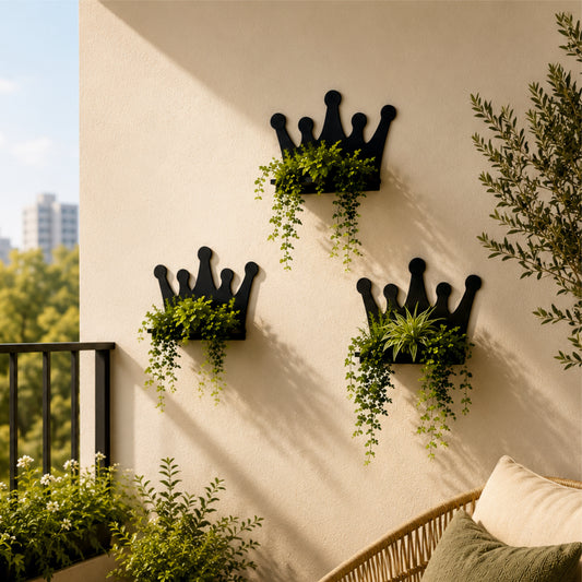 Crown Bloom Wall Planter
