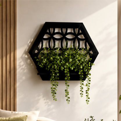 Orna Hex Wall Planter