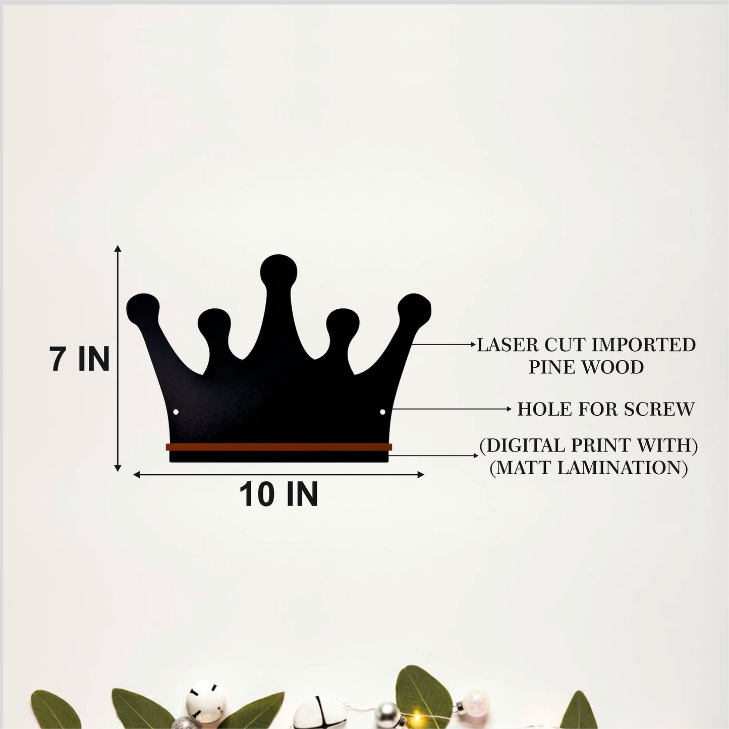 Crown Bloom Wall Planter