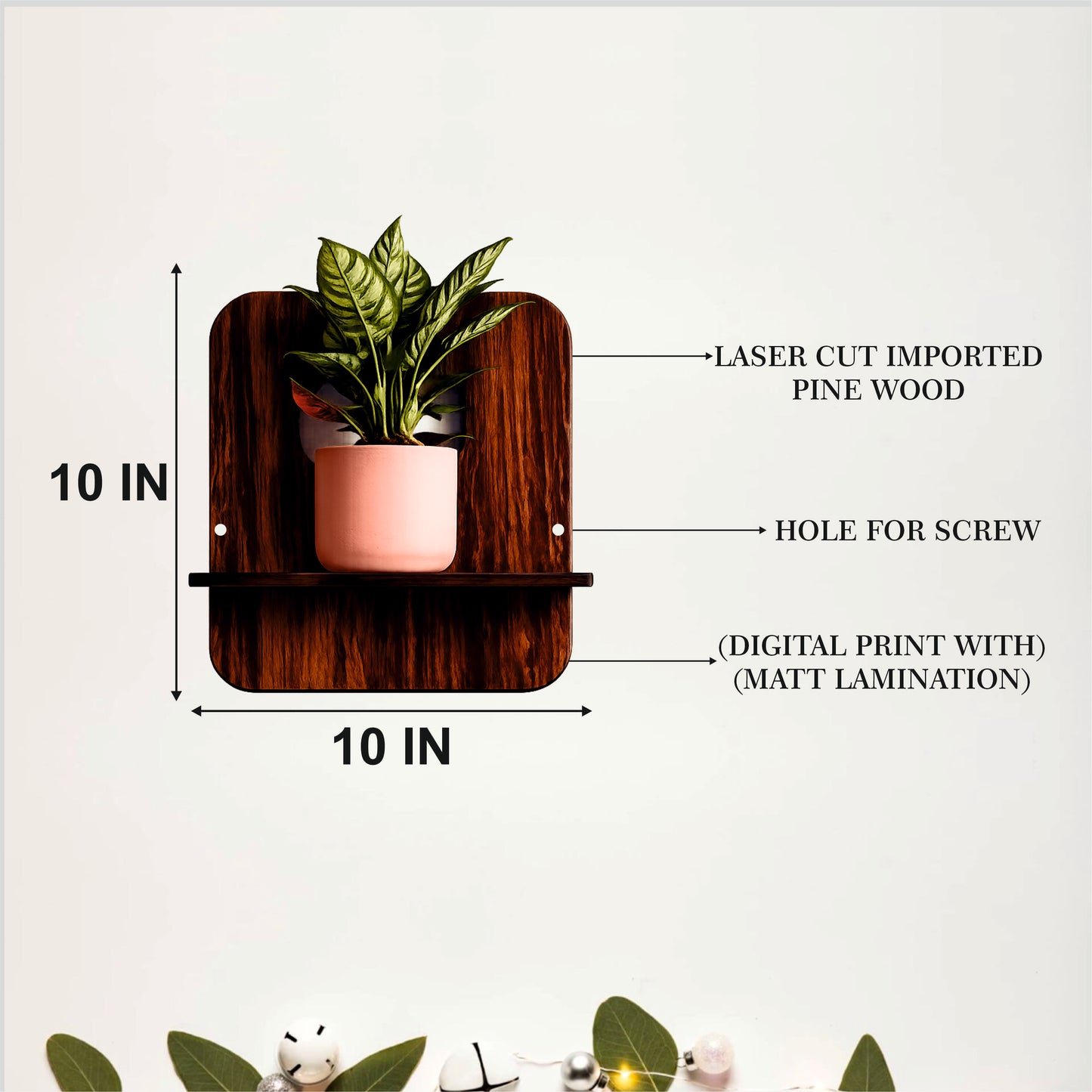 Curve Nest Wall Planter