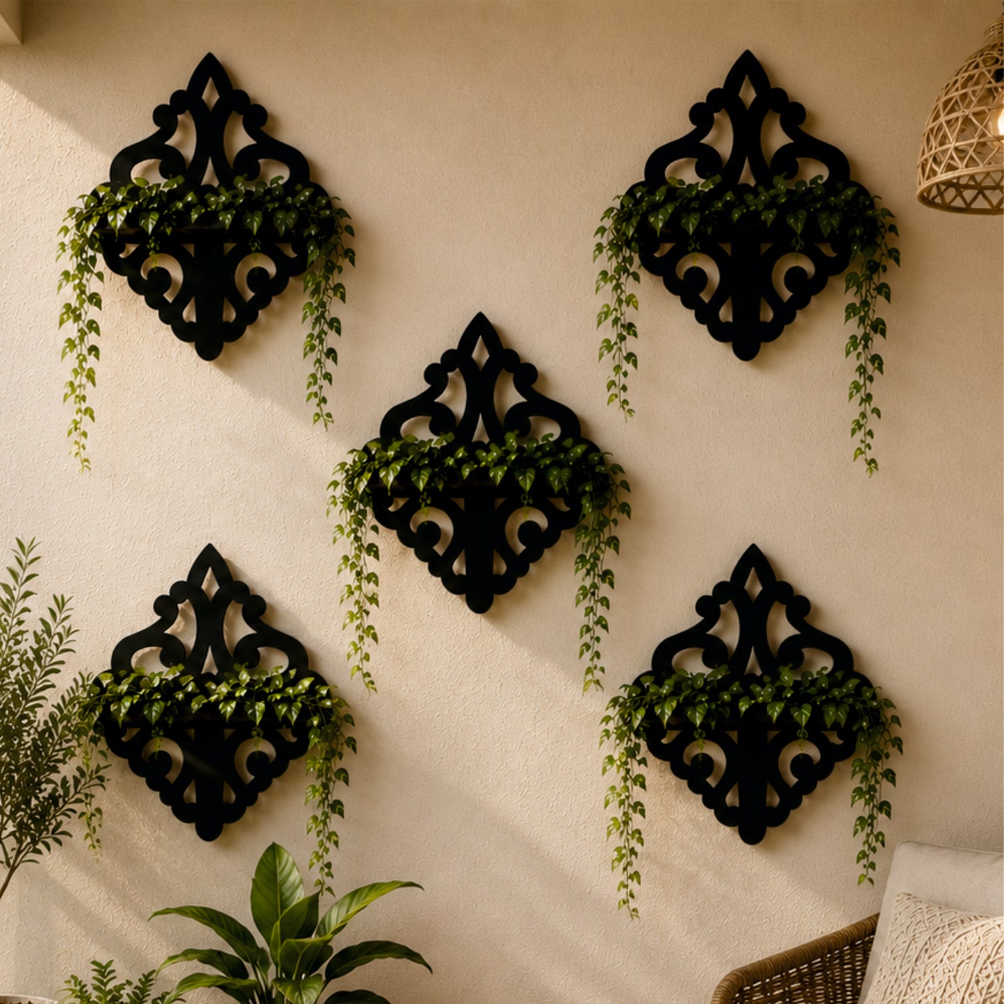 Arabesque Wall Planter