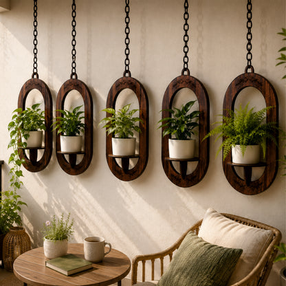Ovala Hanging Wall Planter
