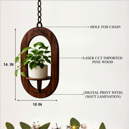 Ovala Hanging Wall Planter