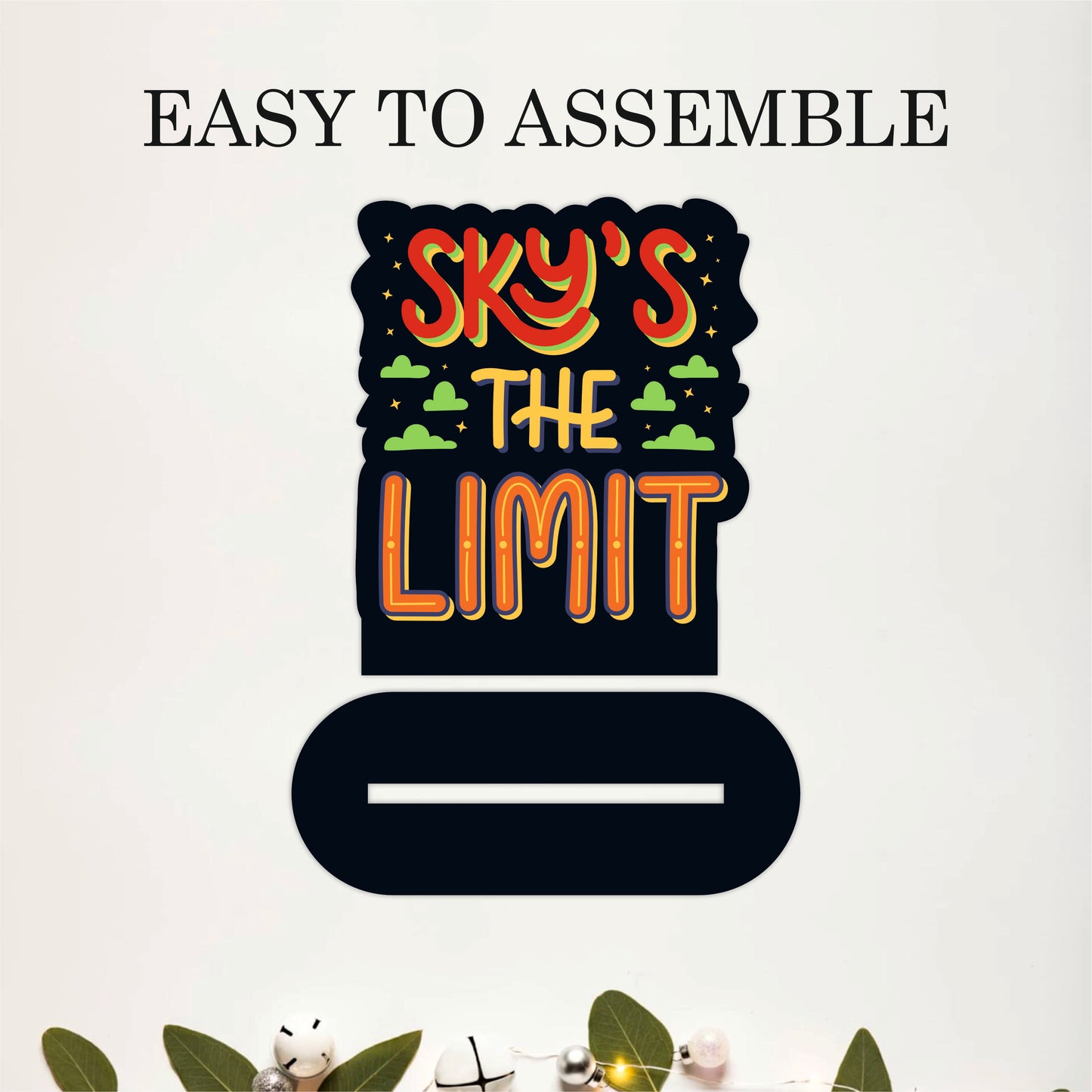 Sky's The Limit Inspirational Table Top Decor