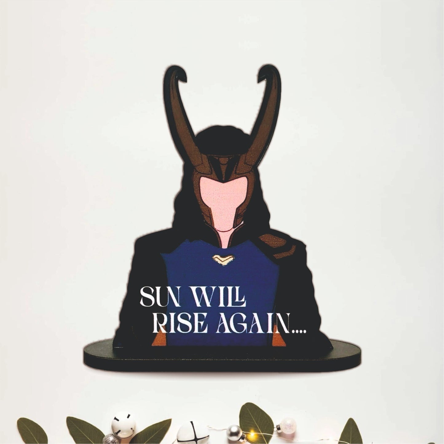 Sun Will Rise Again Superhero Inspired Table Top Decor