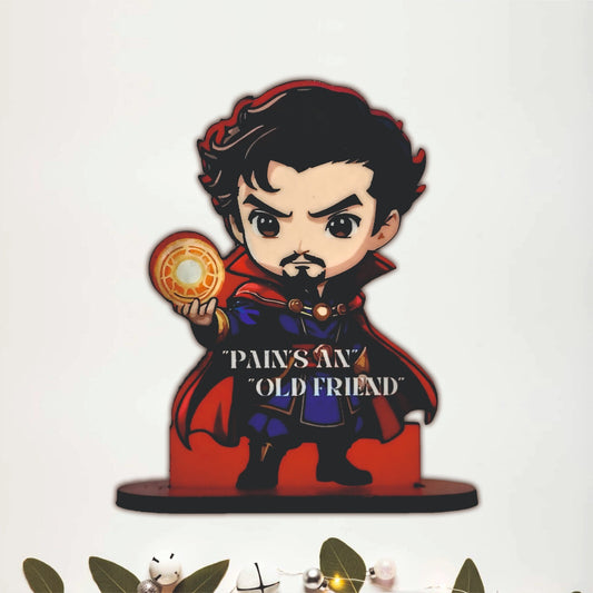 Pain's an Old Friend Doctor Strange Chibi Table Top Decor