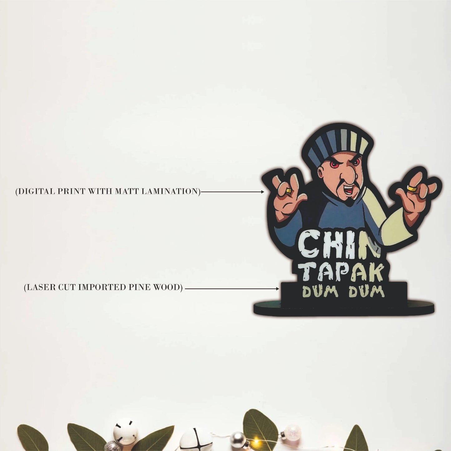 Chin Tapak Dum Dum Funny Character Table Top Decor
