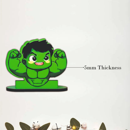 Cute Hulk Superhero Table Top Decor