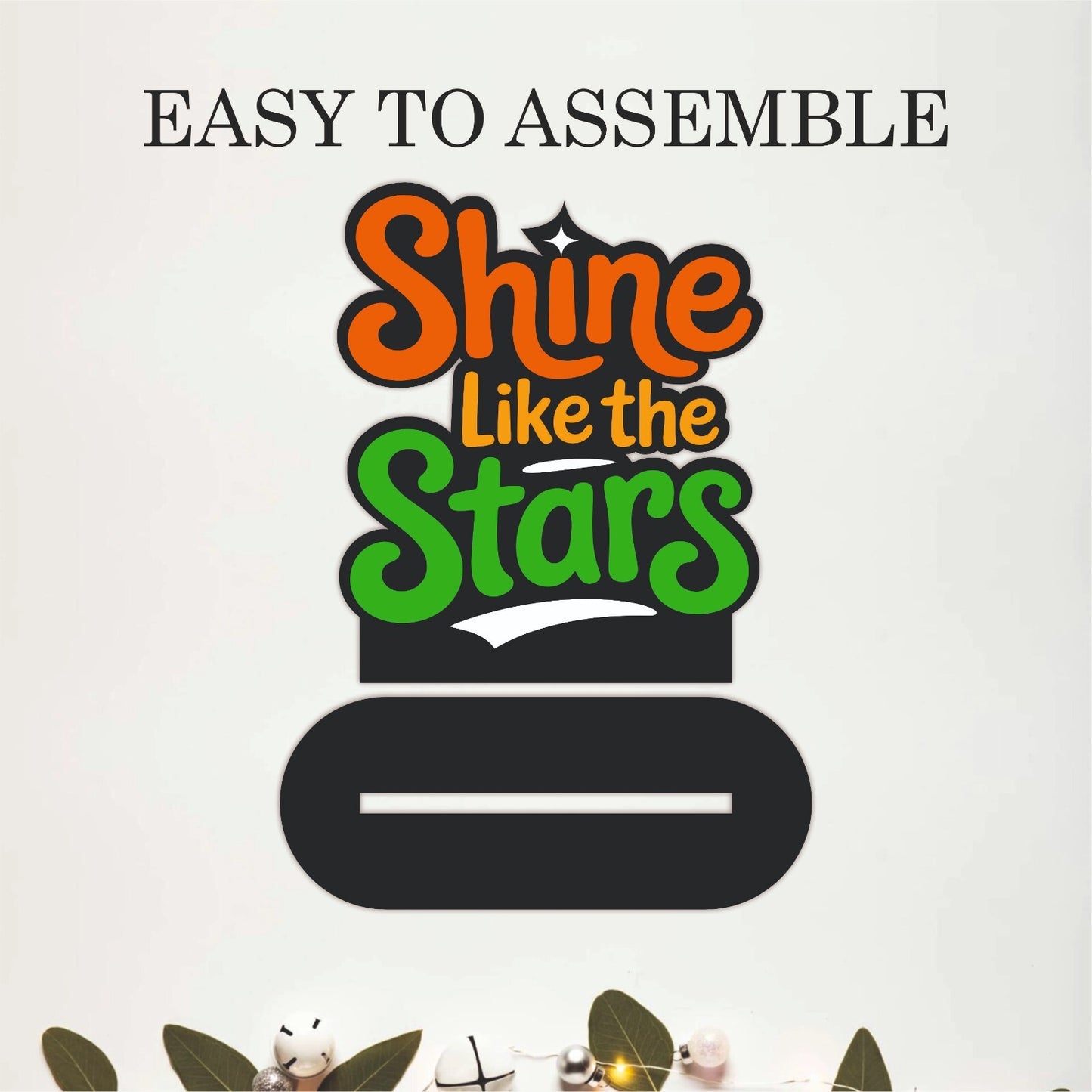 Shine Like the Stars Motivational Table Top Decor