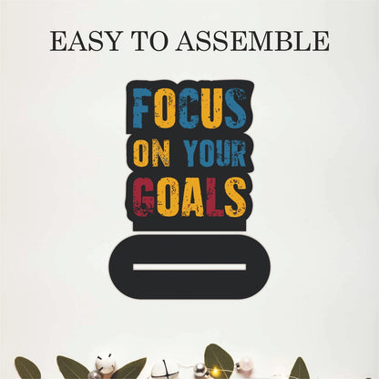 Focus on Your Goals Motivational Table Top Decor