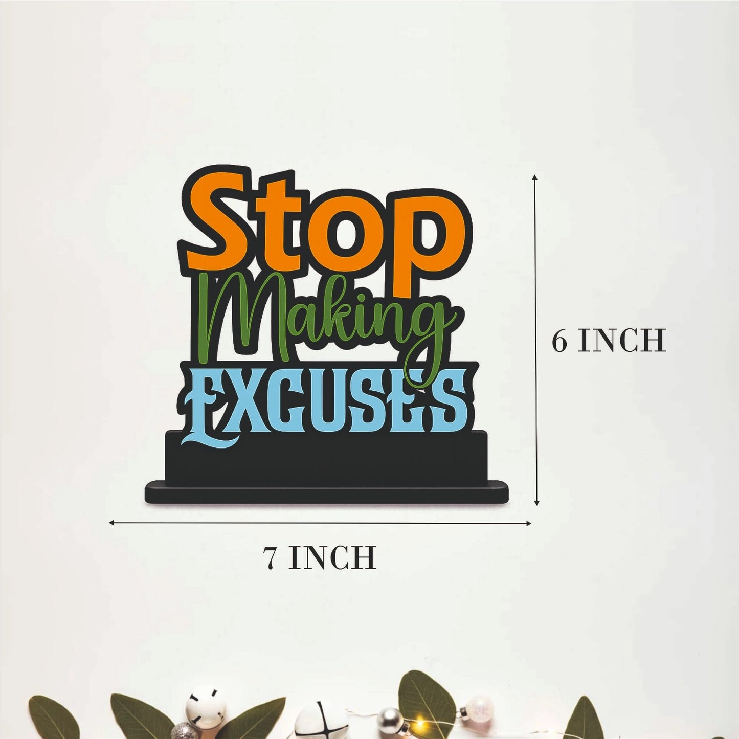 You Can Do More Than You Think Table Top Decor