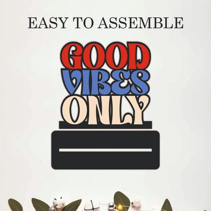 Good Vibes Only Inspirational Table Top Decor