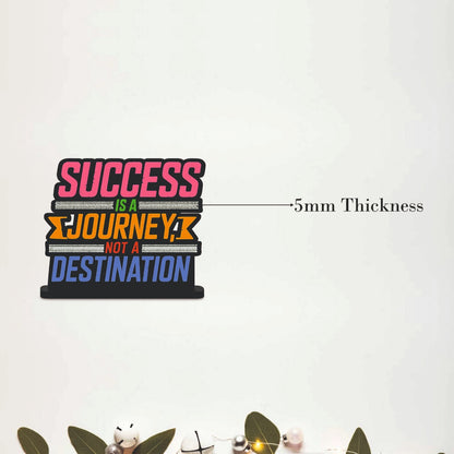 Success Is a Journey Inspirational Table Top Decor